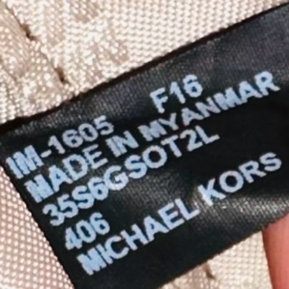 Michael Kors Kellen Medium Satchel Navy Blue Saffiano Leather Crossbody Bag - Picture 7 of 15